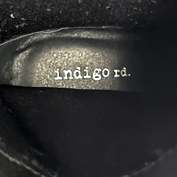 INDIGO RD Yoley Metallic Silver Mid-Calf Cowboy Boots--NEW--5.5 - Picture 11 of 13